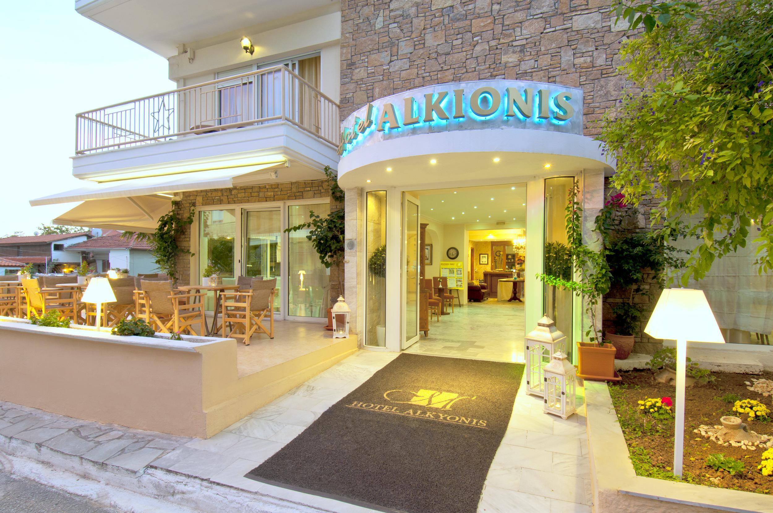 Alkyonis Hotel Nea Kallikrateia Dış mekan fotoğraf